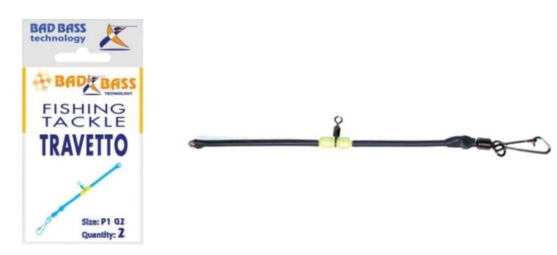 BAD BASS D3200367 Travetto Bs, 2 pezzi, Misura 7, Grigio