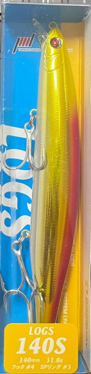 LOGS 140S BASSDAY 31GR 140MM sinking COLOR nh-489
