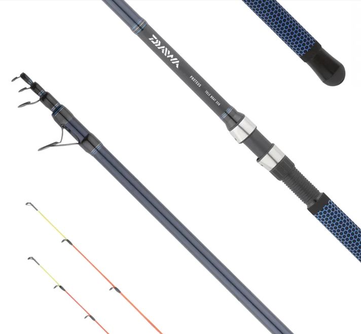 PROTEUS CANNA BOAT DAIWA PRTSBT350AI 3,5 mt 4 + 2 Tips 132mt 150-300gr