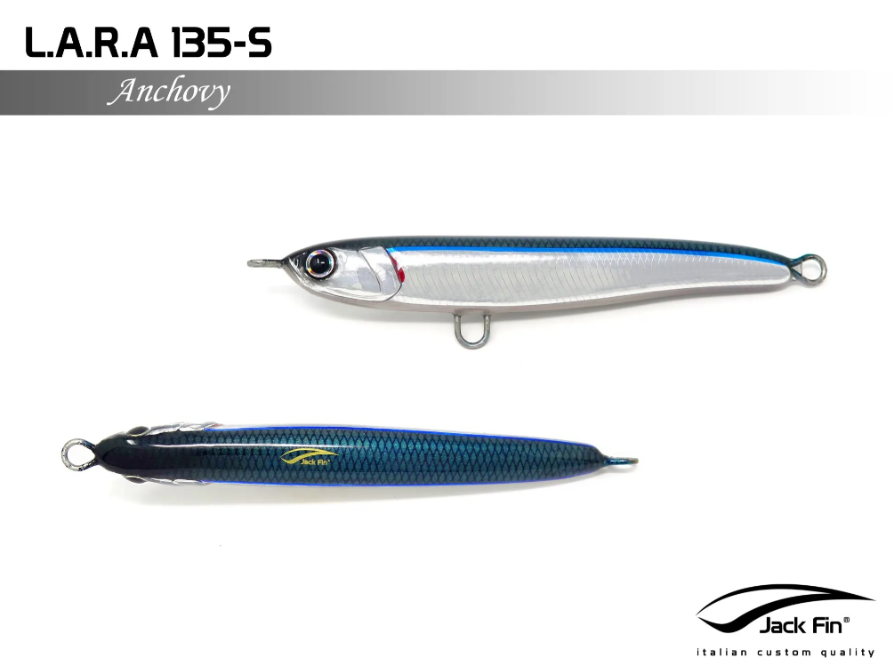 JACK FIN LARA 135-S COLOR RED BAIT