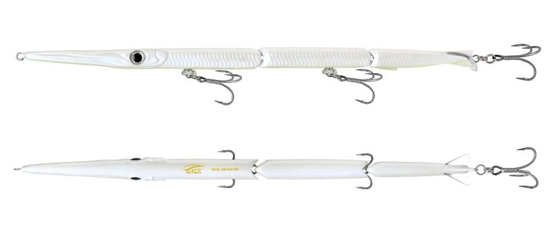 JACK FIN STYLO JOINTED 210 white glow belly