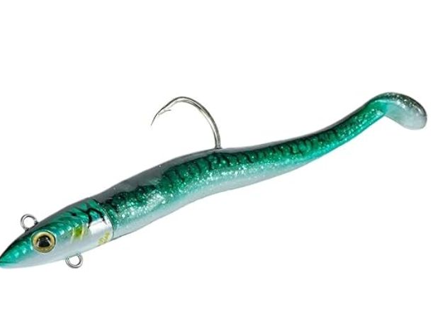 MOLIX Jugulo Soft Shad 5,5 MOLIX Jugulo Soft Shad 5,5" 64 g 2.1/4 oz col. Green Mackerel