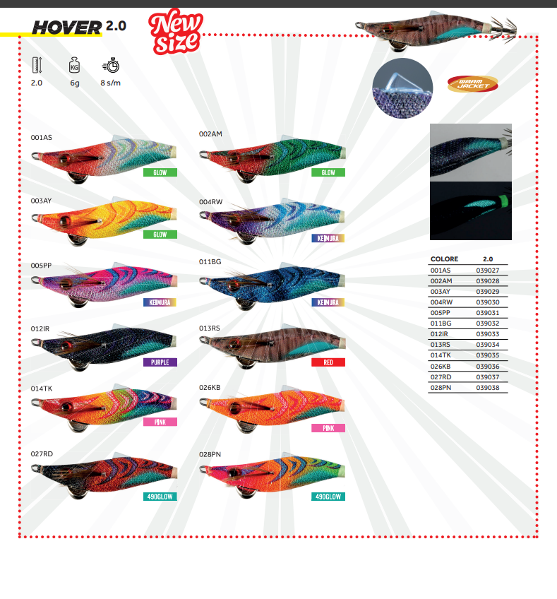 YAMASHITA TOTANARE HOVER color 027 glow