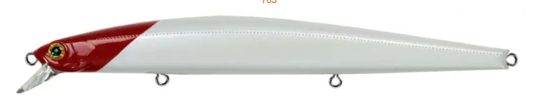 ZIPBAITS Abile 139s The Zabra System Minnow Zip Bait color 705 ZIPBAITS Abile 139s The Zabra System Minnow Zip Bait color 705