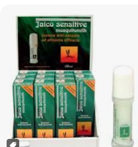 3 pz Jaico sensitive antizanzare vasetto vetro latte privo alccol perfetto per bambini e neonati. 50ml.