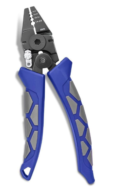 AQUANTIC Top Tackle Systems AQUANTIC Multi Power Pinza per manicotti di serraggio, 18,2 cm