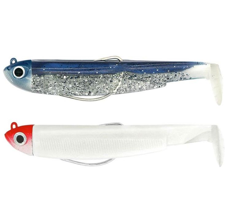 FIIISH BLACK MINNOW N°3, 12gr, 120mm, color barracuda blue + red/white
