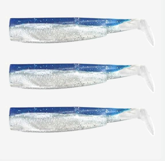 FIISH BLACK MINNOW N°5 BODY X3, 160mm, color blue