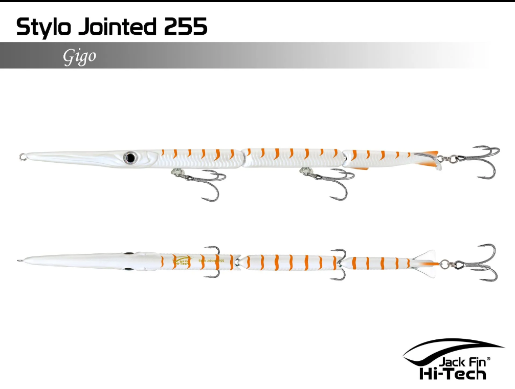 JACK FIN STYLO JOINTED 255 color gigo