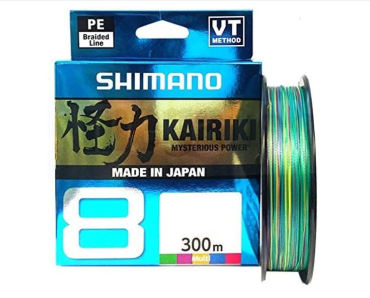 SHIMANO KAIRIKI 8, 0.280mm 29.3kg 300m MANTIS GREEN SHIMANO KAIRIKI 8, 0.280mm 29.3kg 300m MANTIS GREEN