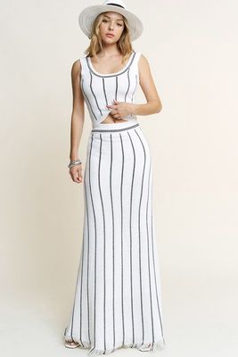 Stripe Knit Top