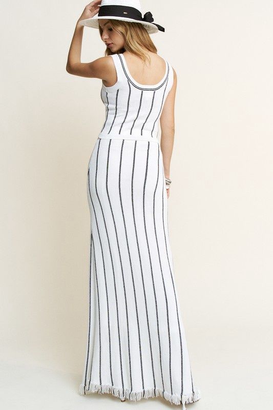 Stripe Knit Top