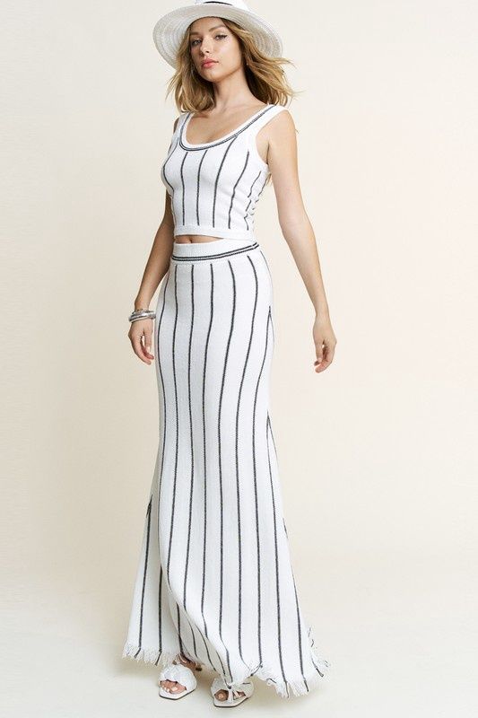Stripe Knit Top