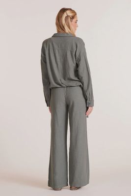 Wide Leg Tie Pant