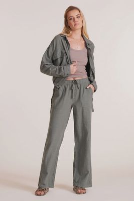 Crop Jacket with Pockets