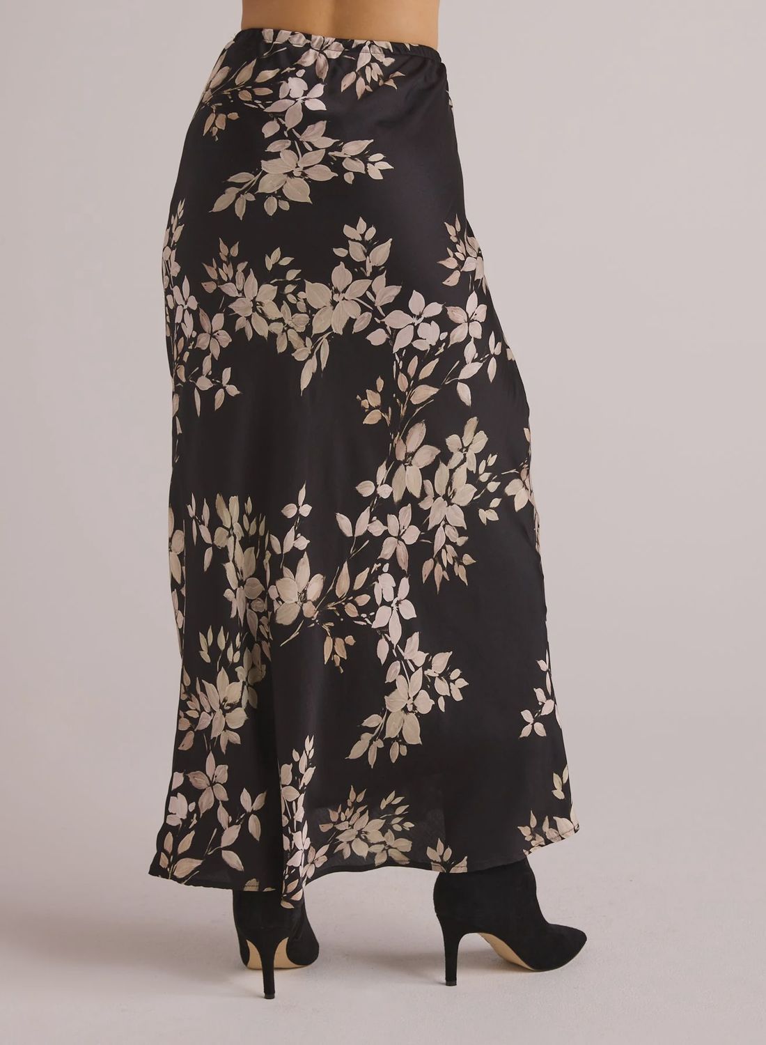 Bias Skirt With Tie