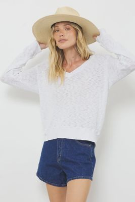 V Neck Pullover