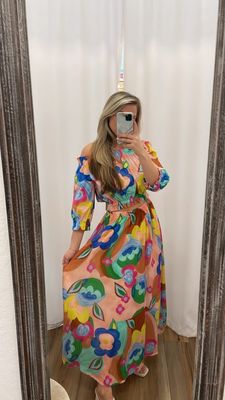 Viera Print Skirt