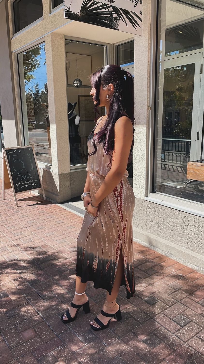 Bamboo Ombre Felicity Skirt