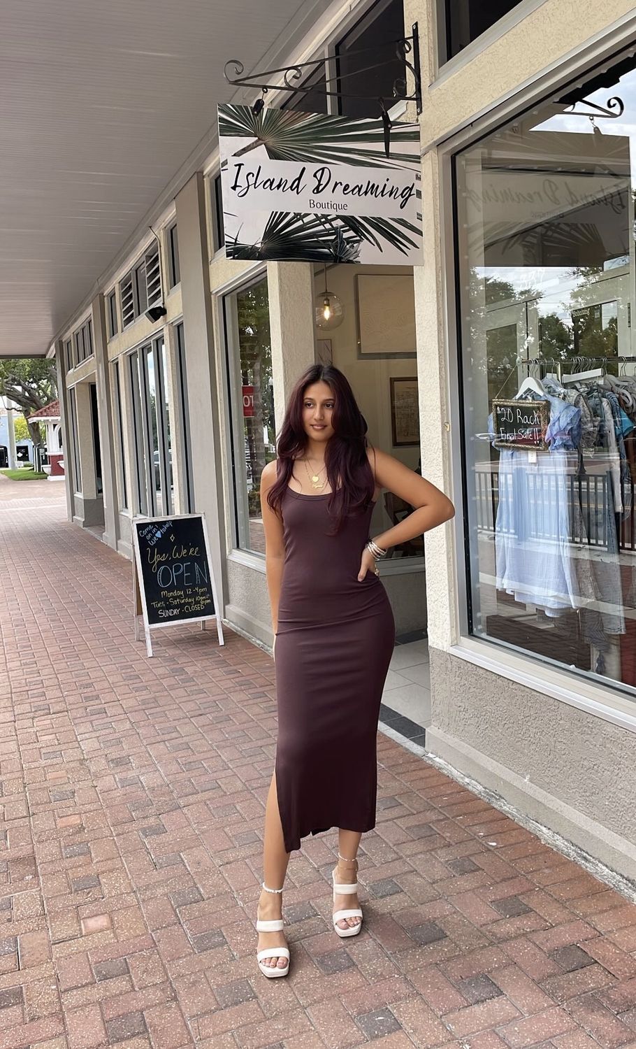 Slim Maxi Tank Dress