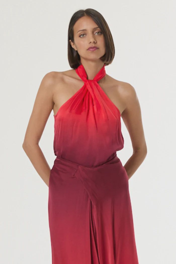 Ombre Rory Halter Top