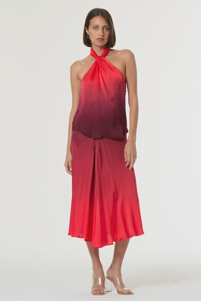 Ombre Rory Halter Top