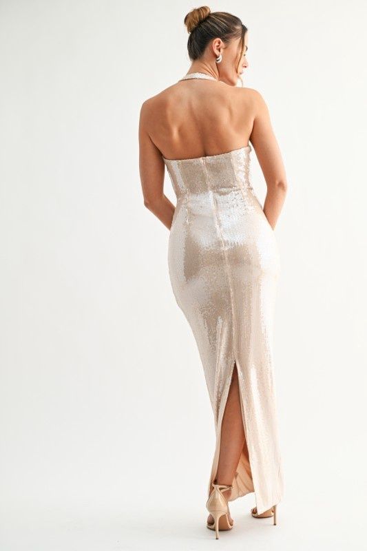 Starlight Sequin Maxi Dress