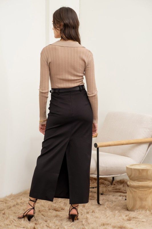 Cropped L/S Pullover