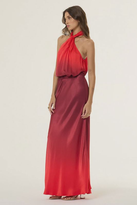 Flossie Ombre Maxi Skirt