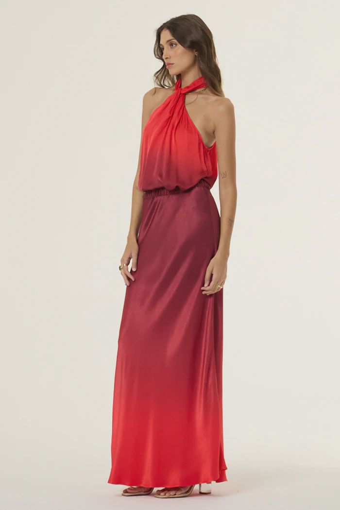 Flossie Ombre Maxi Skirt