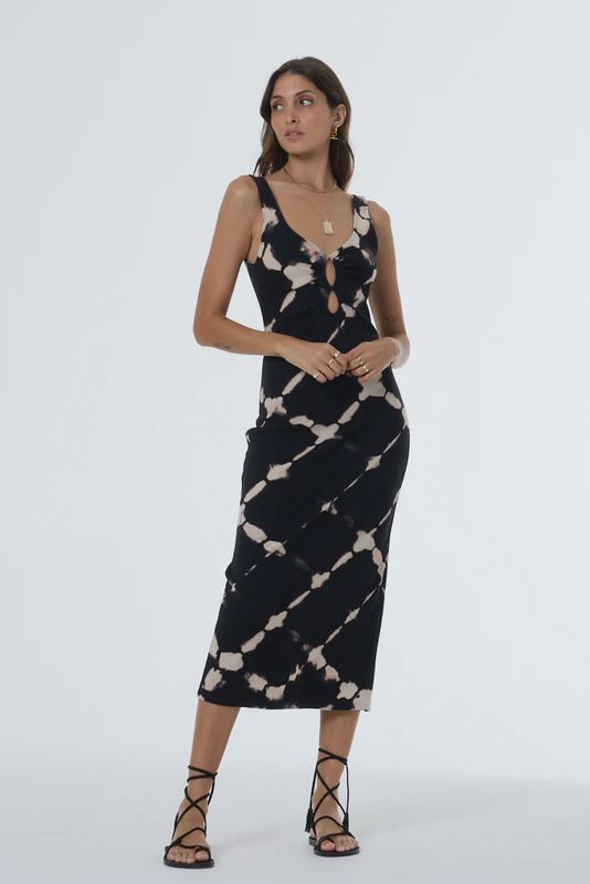 Shibori Wash Demios Dress