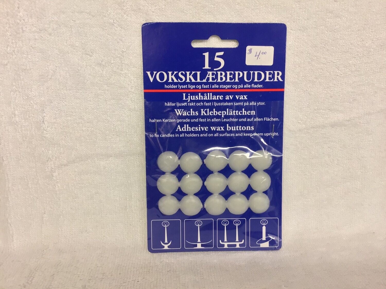 Candle Wax Buttons