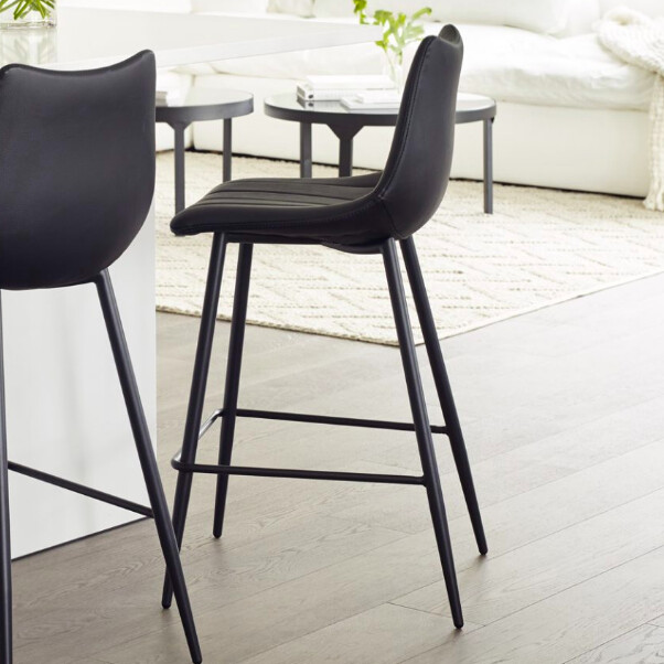 Moes Alibi Counter Stool UU-1002-02 Black