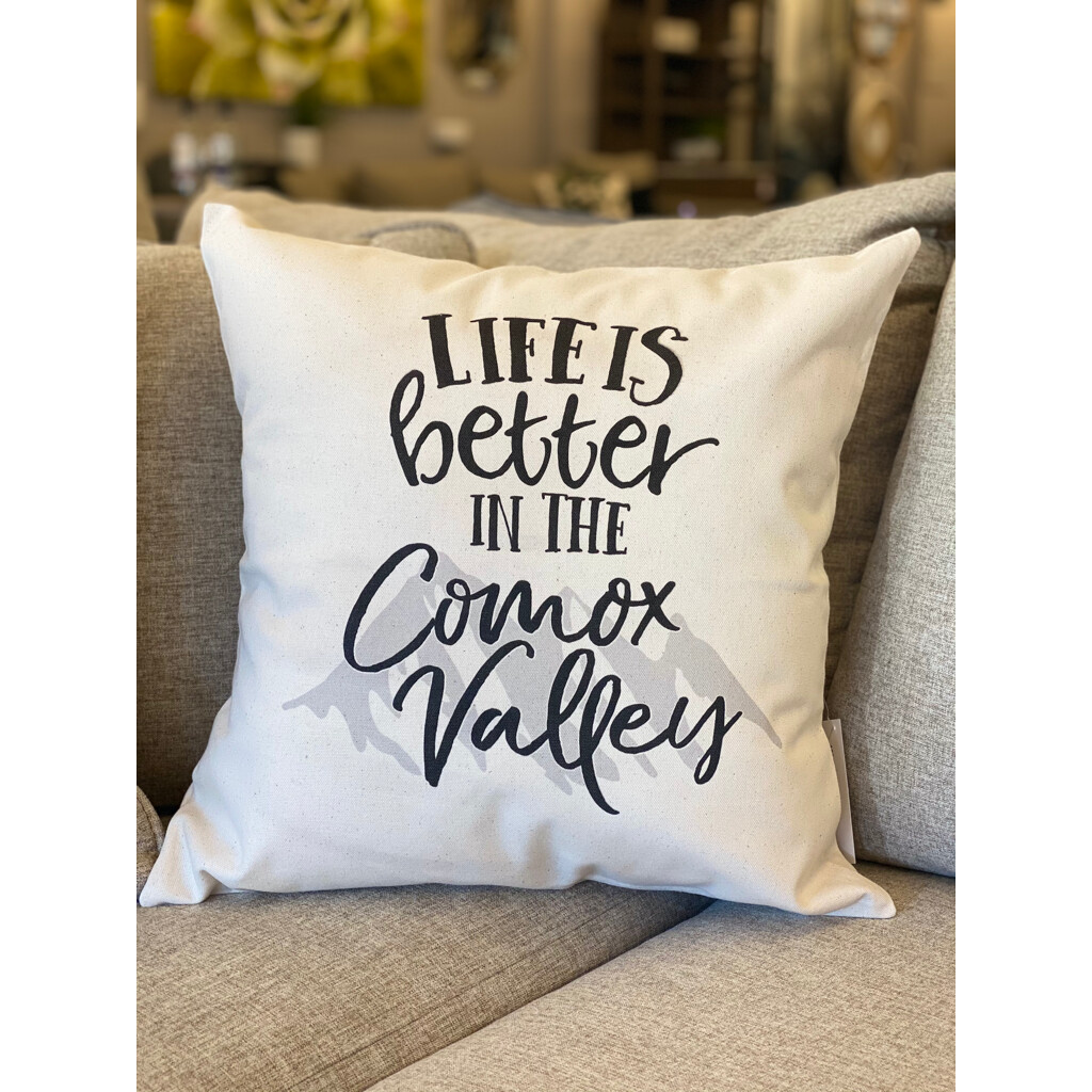 Cushions Pinetree Life is Better CV 18 x 18