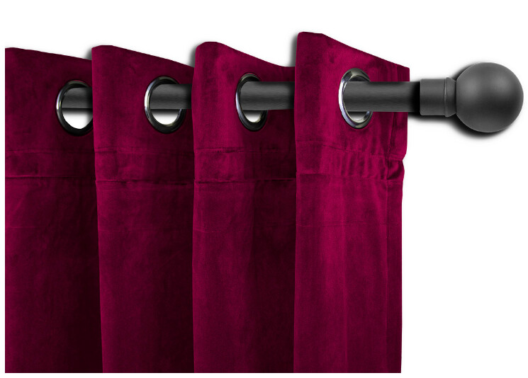 Curtains RJS Langtry Wine S/2