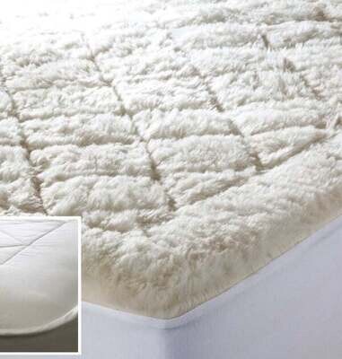 Mattress Pad Kouchini Wool Reversible Overlay Twin