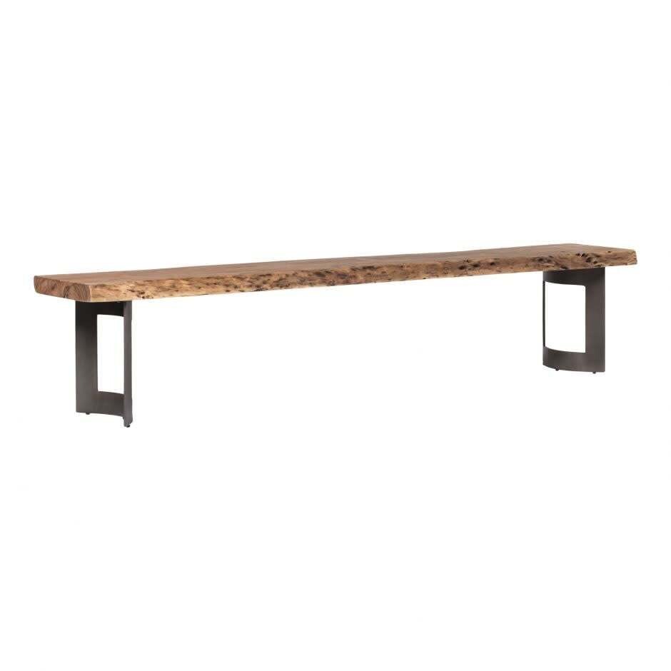 Moes Bent Bench Extra Small Smoked VE - 1038 - 03 Moes Bent Bench Extra Small Smoked VE - 1038 - 03