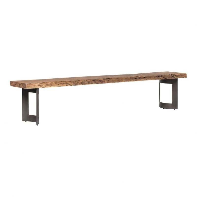 Moes Bent Bench Extra Small Smoked VE - 1038 - 03
