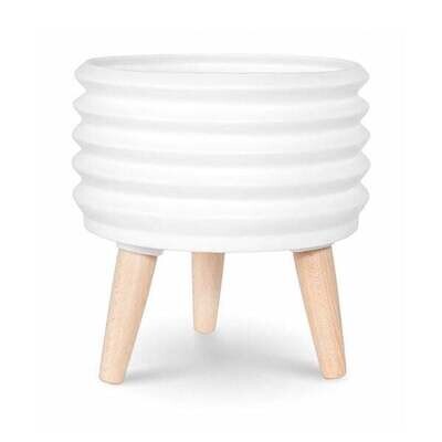 Planter SIF Circa Coil Short White AGW-010 Planter SIF Circa Coil Short White AGW-010