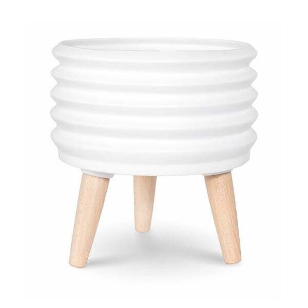 Planter SIF Circa Coil Short White AGW-010