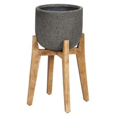 Planter LH Round Small Standing Pot PAT011-S
