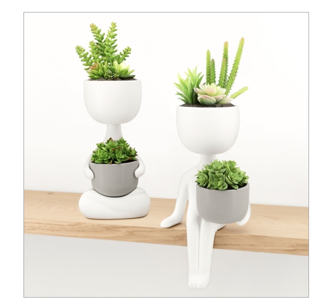 Planter T&T Plant Pal Shelf Sitter 903134A