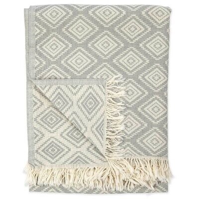 Turkish Towel Pokoloko Pyramid Light Grey TTPE2