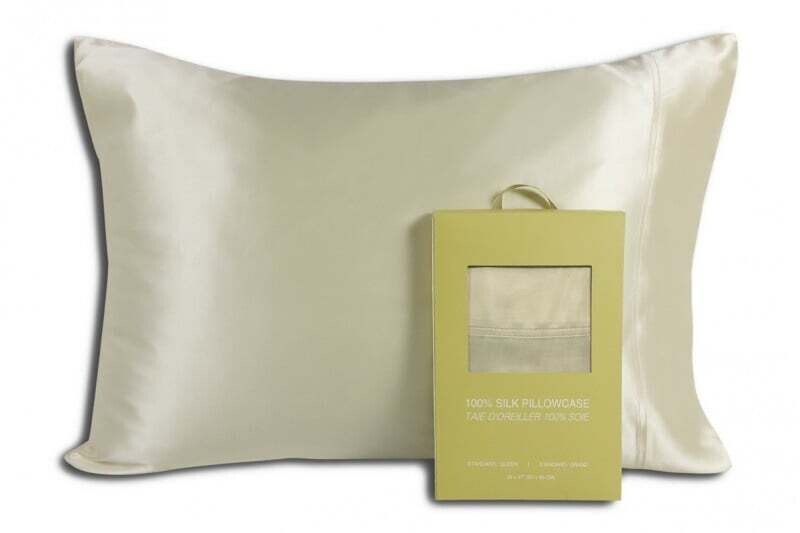 Pillow Case Silk RJS Queen Ivory ( Single )