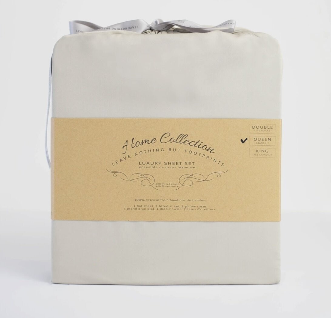Sheets Set Terrera Bamboo Queen  Taupe