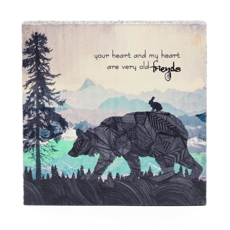 Cedar Mountain Art Block Your heart My Heart LF6021