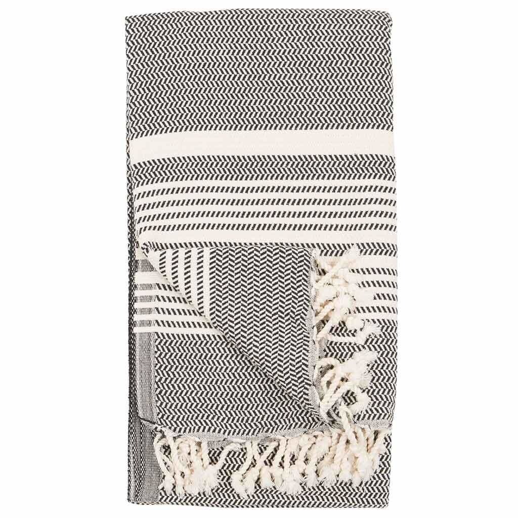 Turkish Towel Pokoloko Hasir Carbon TTH6