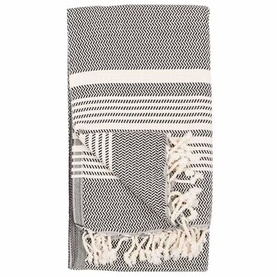 Turkish Towel Pokoloko Hasir Carbon TTH6