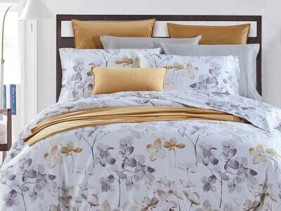 Duvet Cover Daniadown Peri King w / Pillow Cases