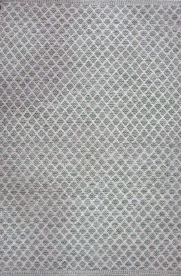 Rugs Avocado Dhurrie Cotton 2'4 x 7'11 Maywood Vine Green